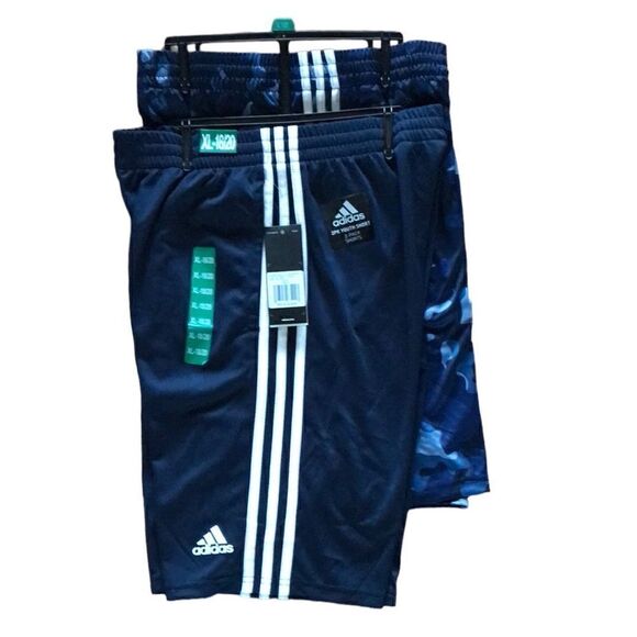 NEW Adidas 2 Pack Shorts - Picture 1 of 6